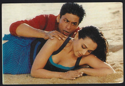 AOP India Bollywood SHAH RUKH KHAN & RANI MUKHERJI vintage postcard