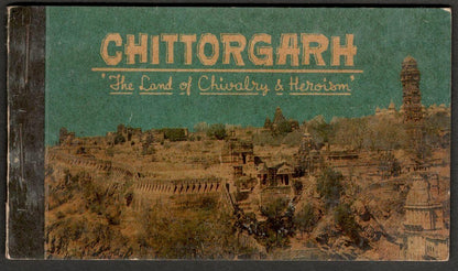 (AOP) India booklet of 10 vintage postcards CHITTORGARH