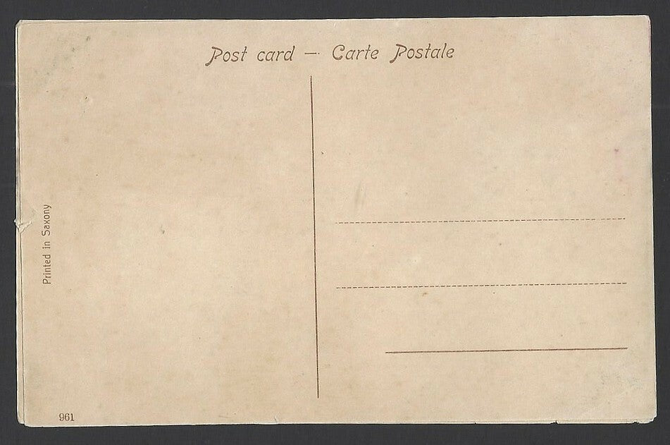 India vintage postcard Deolali Coffeeshop