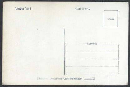 AOP India Bollywood AMISHA PATEL vintage postcard 