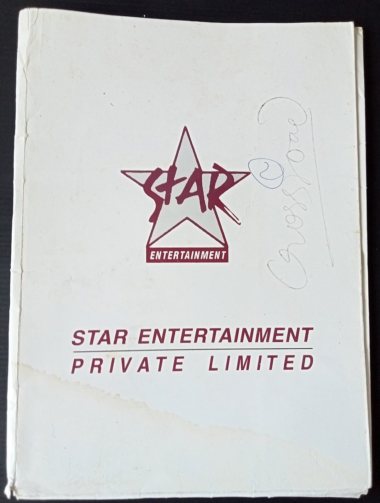 Britney Spears India visit promoter's file incl. tickets, promotional items etc