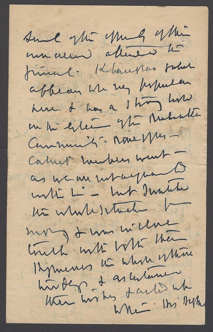 India 1930 crested letterhead DEWAS STATE J.B.