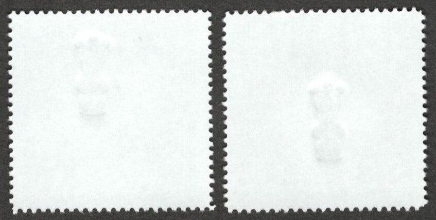 (AOP) India 2008 CIVIL SERVICE 500 EMBOSSSING MISPLACED ERROR MNH