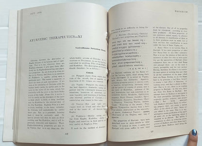 Nagarjun – An English monthly of Indian Ayurvedic Medicine 1958 (3 issues)