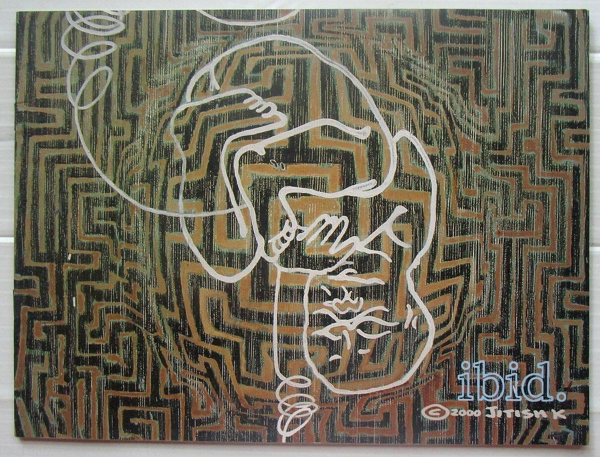 India Contemporary Art JITISH KALLAT 2000-2001 Exhibition souvenir 8 pages