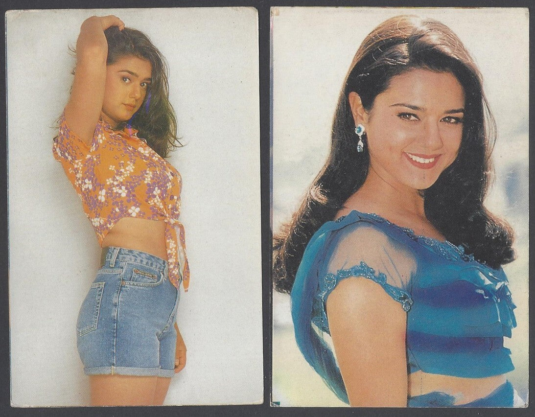 AOP India vintage Bollywood postcard collection PRIETY ZINTA (18)