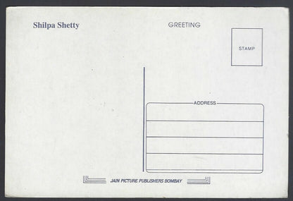AOP India Bollywood SHILPA SHETTY vintage postcard 
