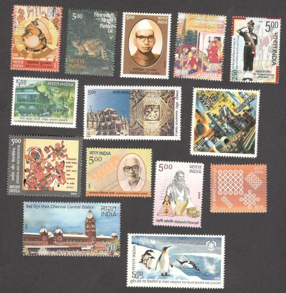 India 2009 MNH Year set