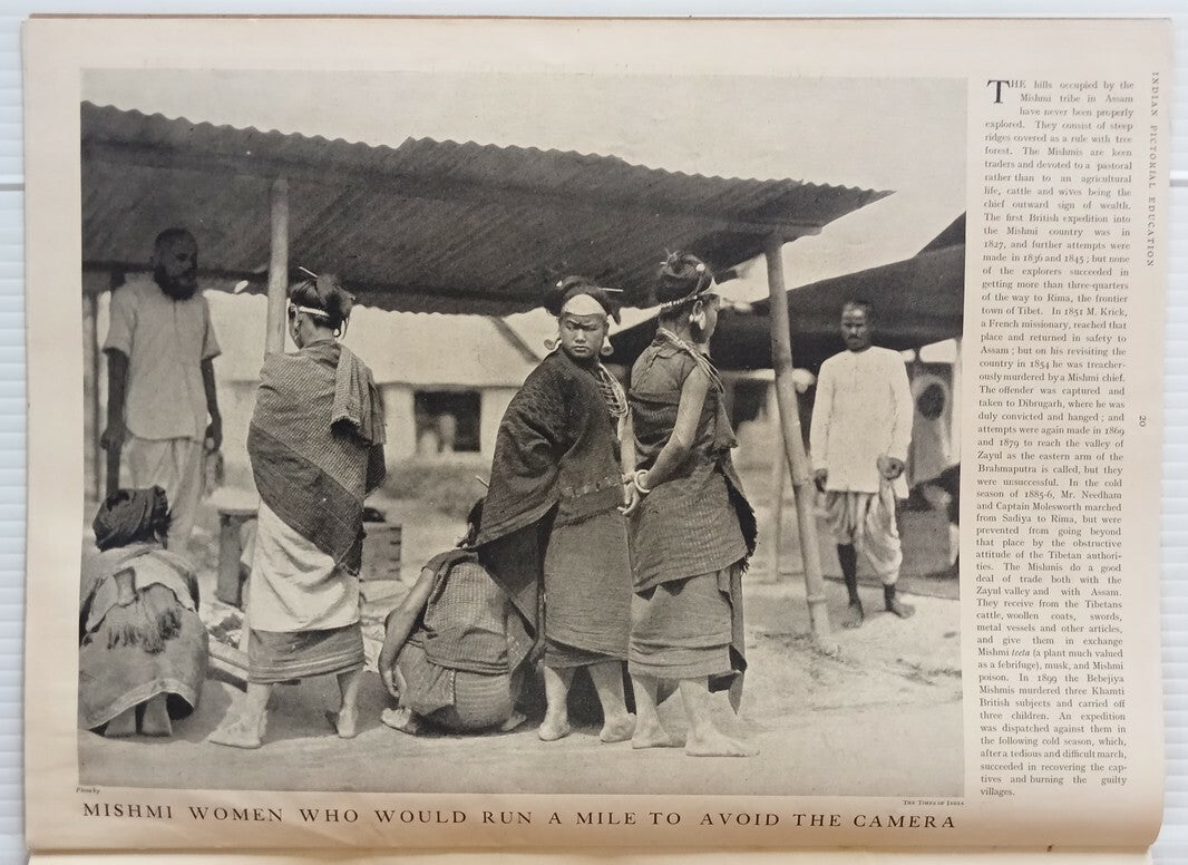 INDIAN PICTORAL EDUCATION 1929.30 Vol.1 No.6 Tribals