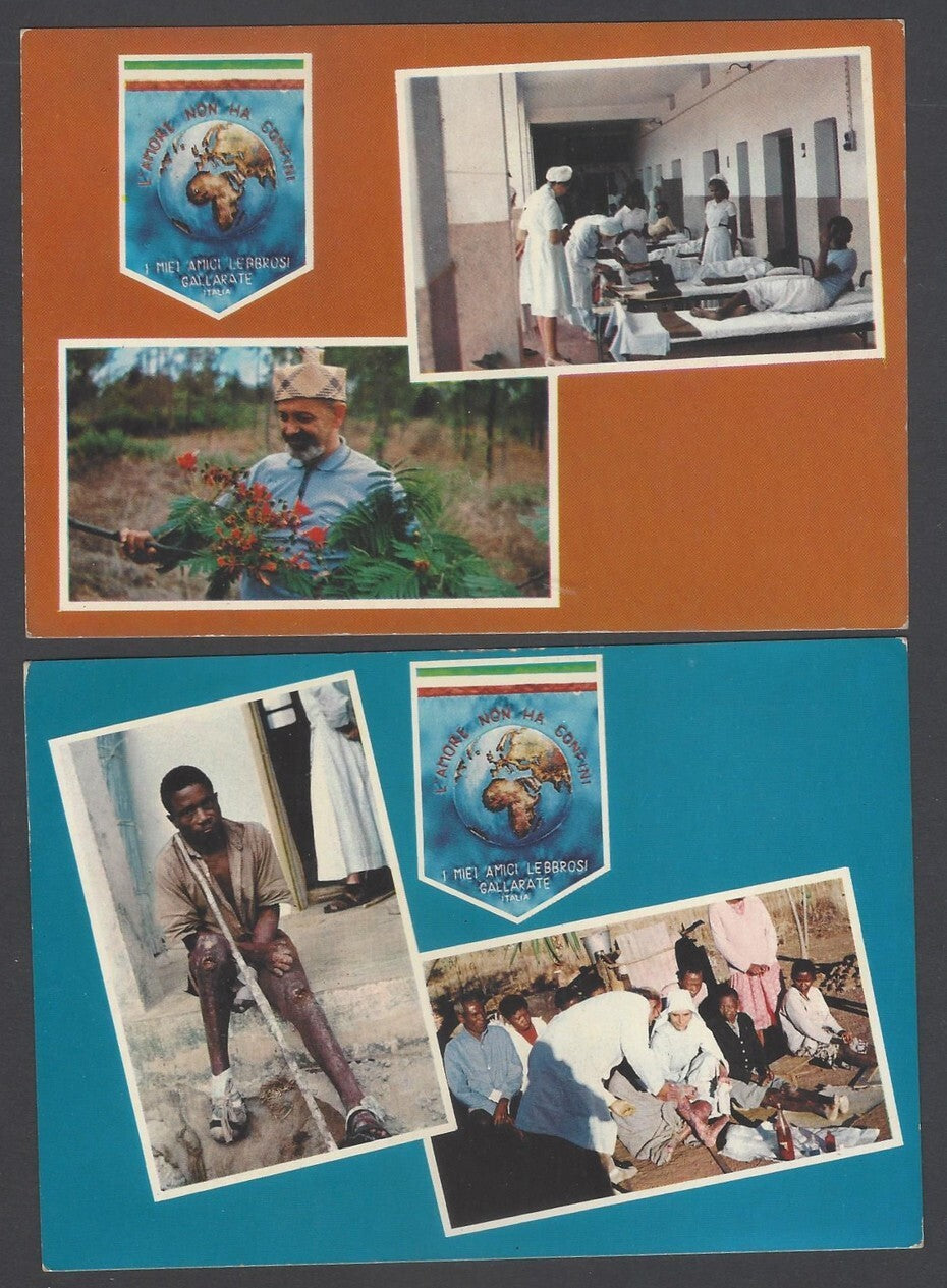 AOP India vintage Leprosy postcards titled MY LEPER FRIENDS (5)