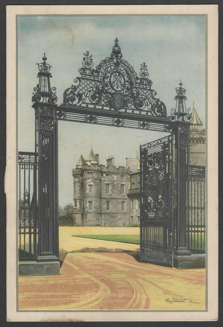 B.I. British India Line Royal Residences menu cards (6)