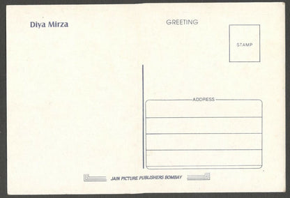 AOP India Bollywood postcard DIYA MIRZA