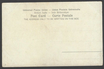 India BOMBAY vintage UB colour postcard Hindu Monkey Temple