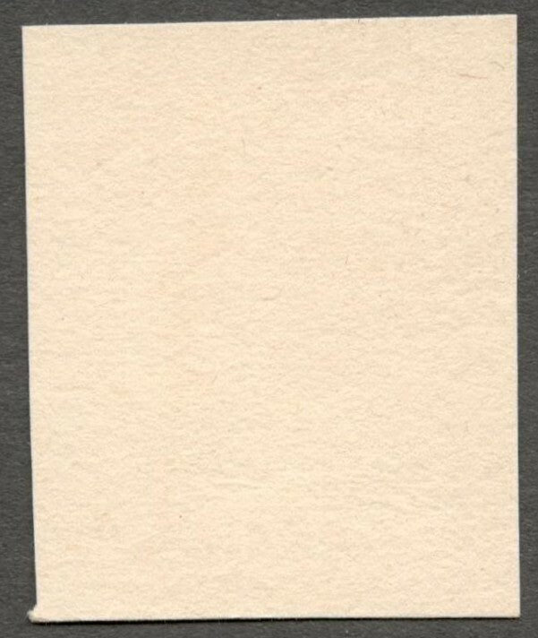 AOP India INDORE State 1904 1a colour trial in red on card