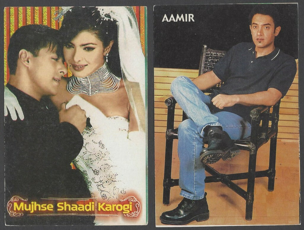 Bollywood postcards (7)	 