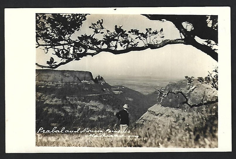 India MATHERAN vintage real photo postcard Louisa Point