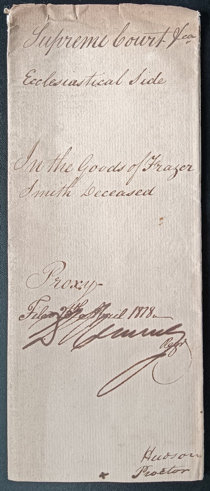 India King George IIII 1818 Fort William, Calcutta document