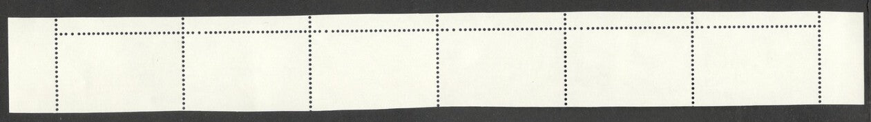 AOP India 2017 Indian Cuisine MISPERF error se-tenant strip of 5