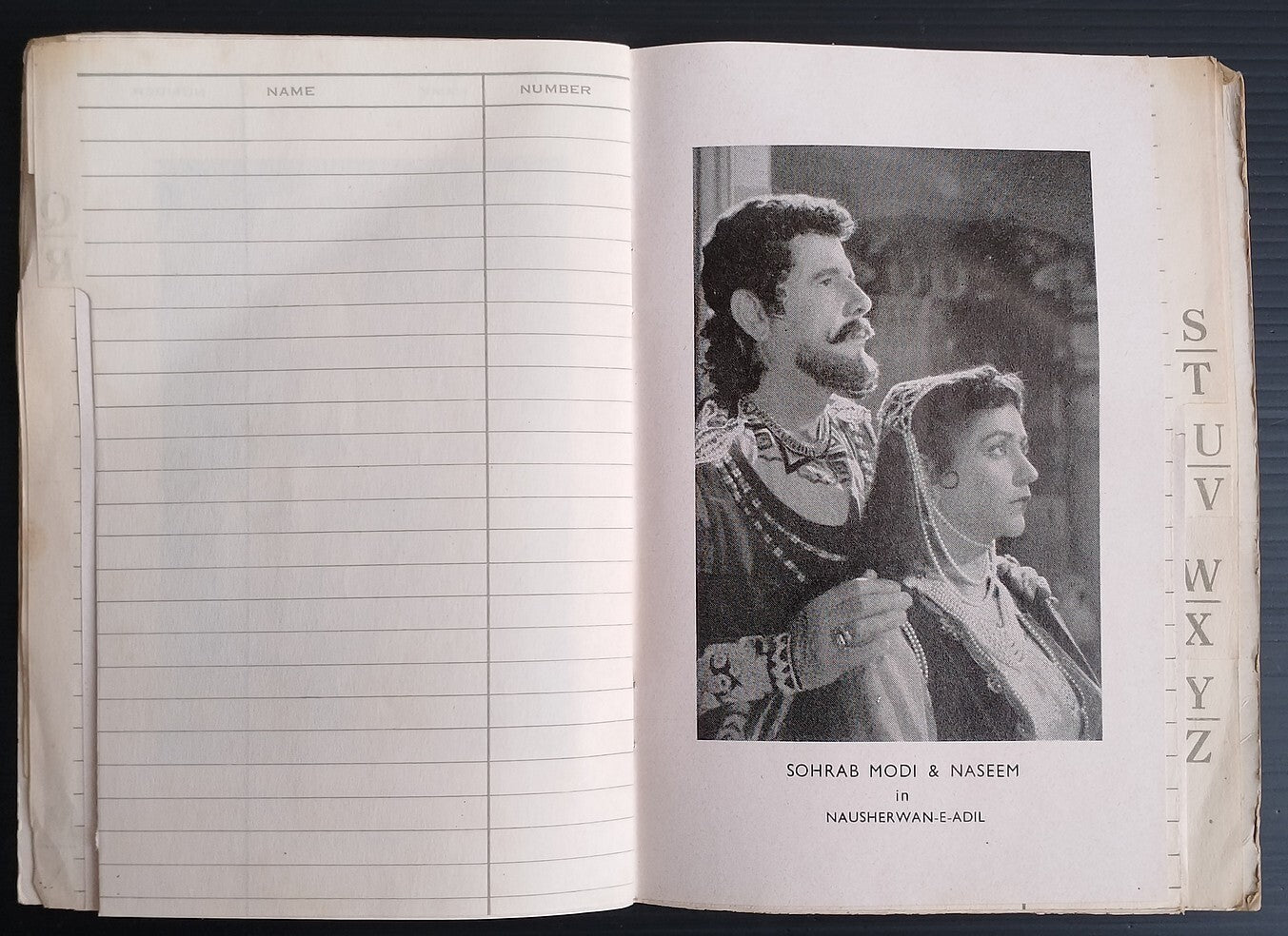 (AOP) India 1957 pictorial promotional dairy NAUSHERWAN E ADIL Telephone Dairy