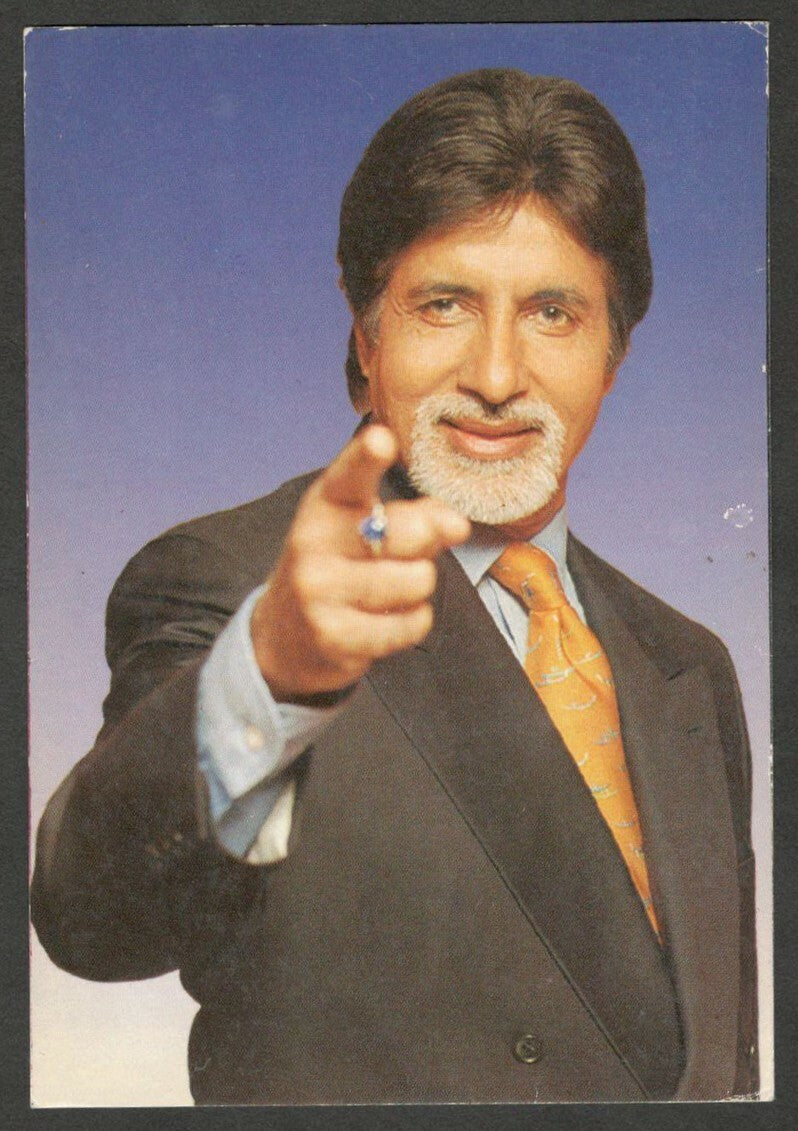 India Bollywood vintage postcards AMITAB BACHCHAN (4)