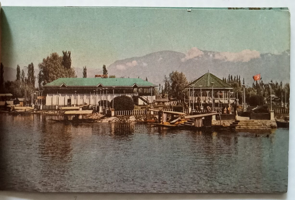 (AOP) India - Jammu and Kashmir vinatage booklet of 10 postcards