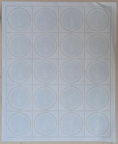 India 2018 Gandhi 150th Birth Anniversary round stamps set of 7 sheets MNH