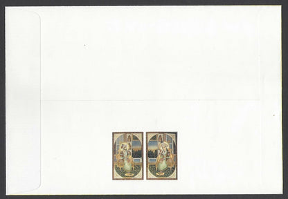 India 2004 Taj Mahal MS miniature sheet on FDC zmk
