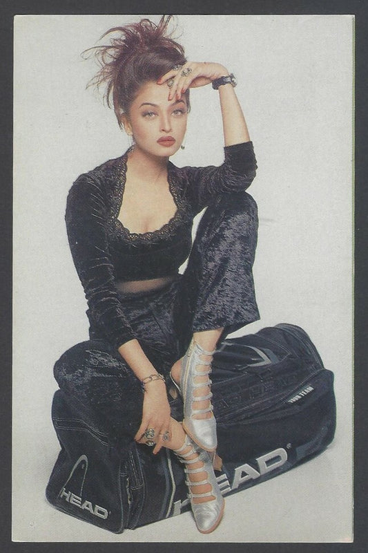 AOP Bollywood vintage postcard AISHWARYA RAI
