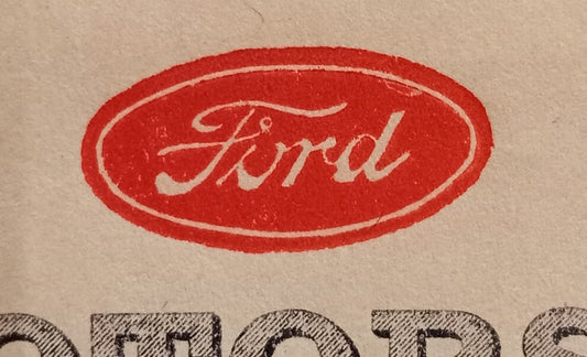 AOP India Ford Dealer UNITED MOTORS (INDIA) LTD.,, Bombay 1938 letterhead