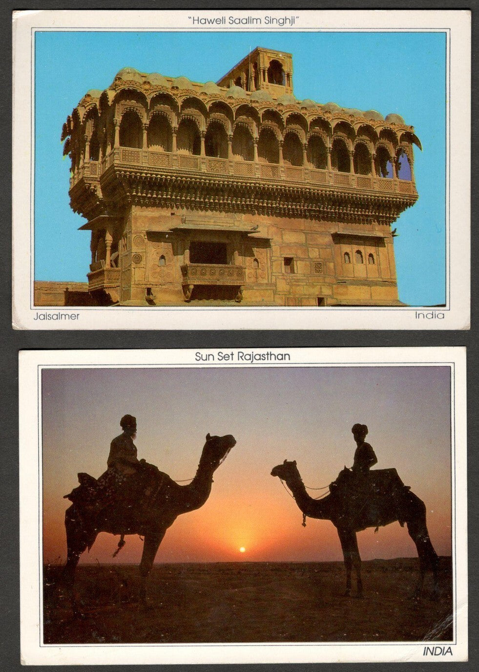 AOP India vintage mixed lot of 31 postcard
