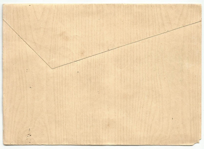 India 1941 patriotic invitation card