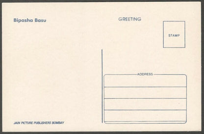 AOP India Bollywood vintage postcard BIPASHA BASU