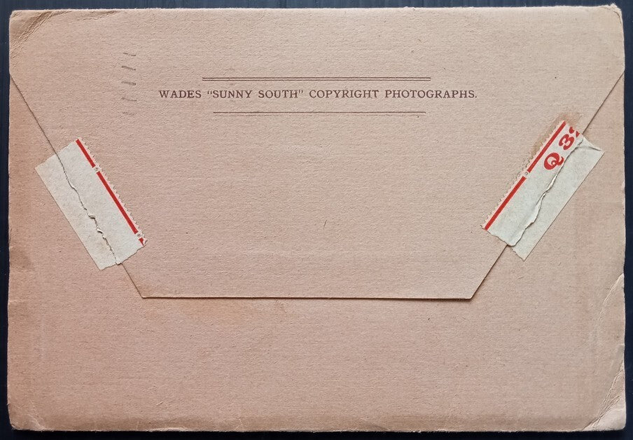 (AOP) GB Souvenir Letter Card with 6 views mailed to India 1932