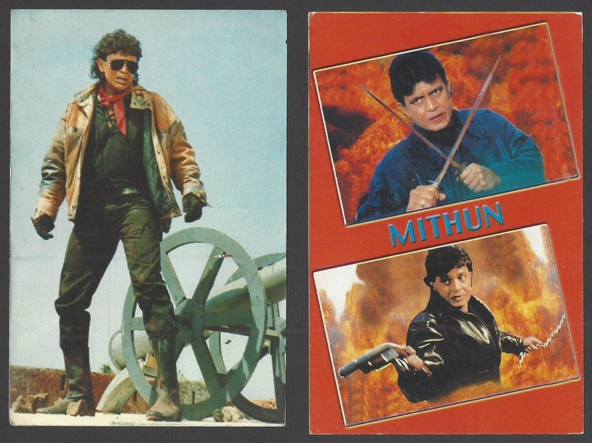 India Bollywood postcard Mithun Chakraborty (15)