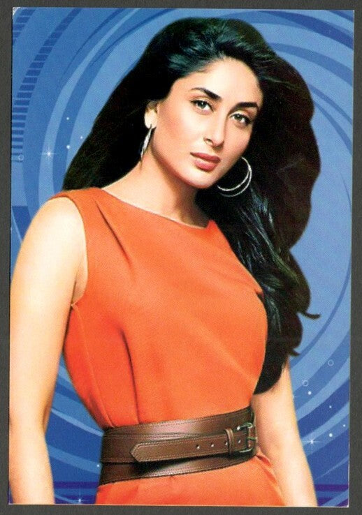 AOP India Bollywood KAREENA KAPOOR vintage postcard