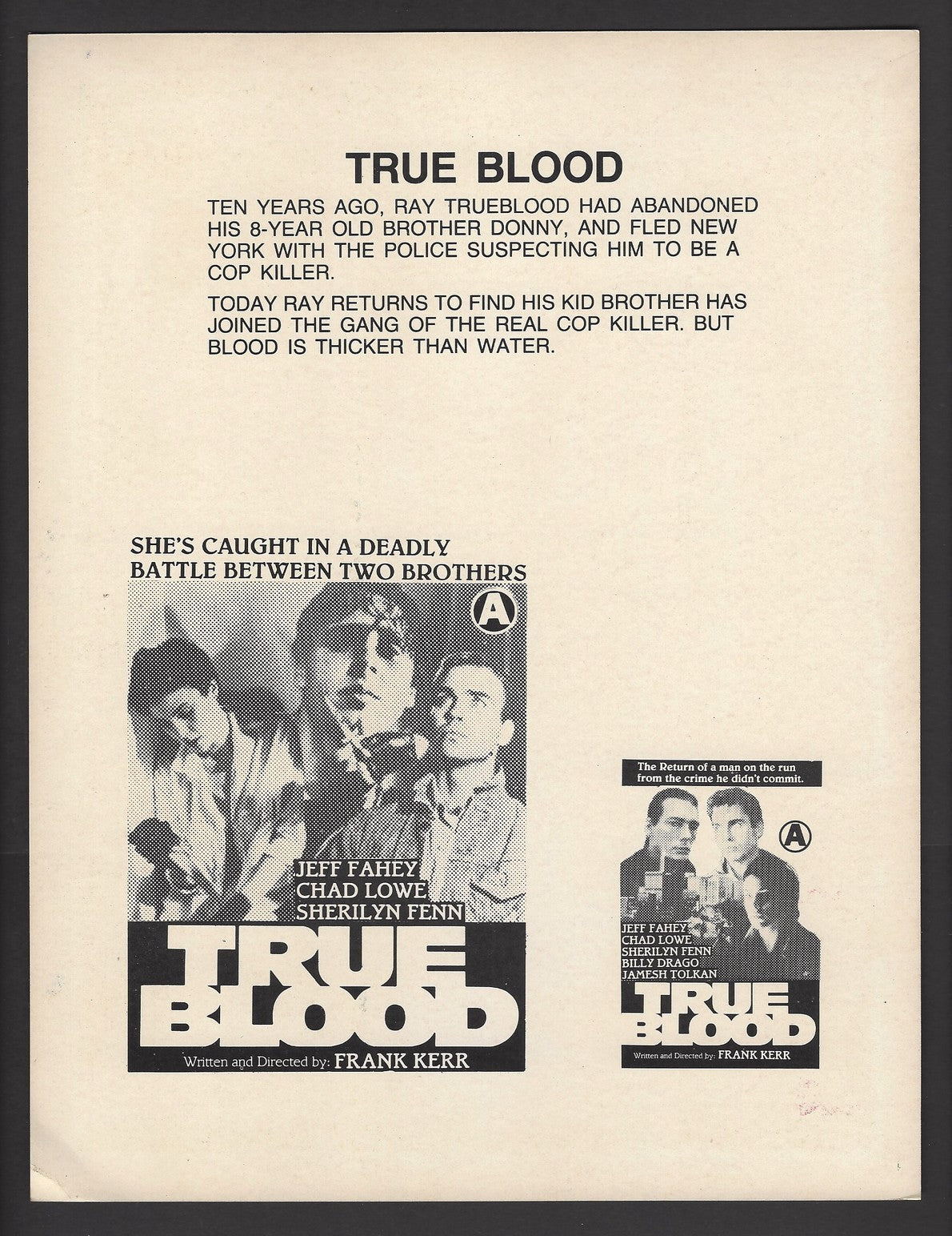 Hollywood Publicity cards for India – Action movies