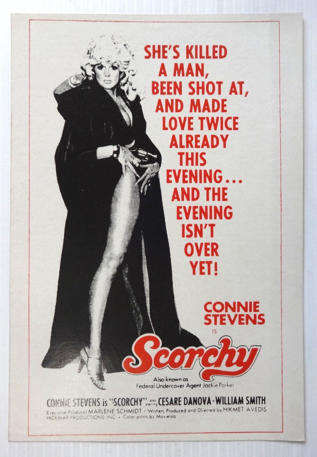 Hollywood Publicity cards for India – Sex movies