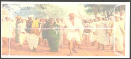 AOP India 2021 Gandhi Mahotsav set of 8 special covers with labels