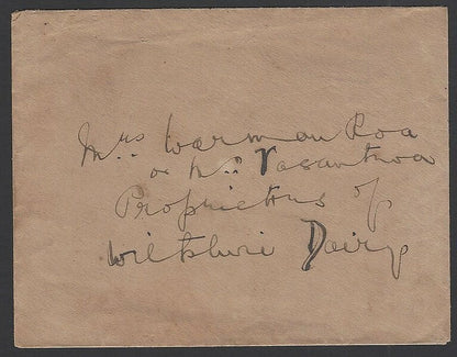 Great India Peninsular Railway 1930 letter