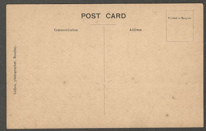 AOP India vintage postcard JUNGLE MEN
