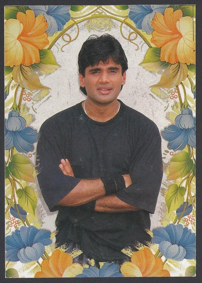 AOP India Bollywood vintage postcard - SUNIEL SHETTY