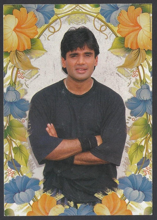 AOP India Bollywood vintage postcard - SUNIEL SHETTY