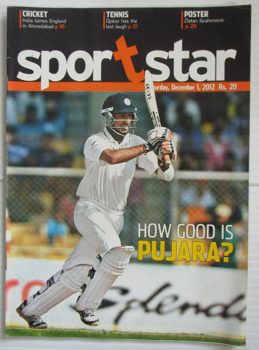 India Sports Star 2004-2012 with much Cricket coverage (5 issues)