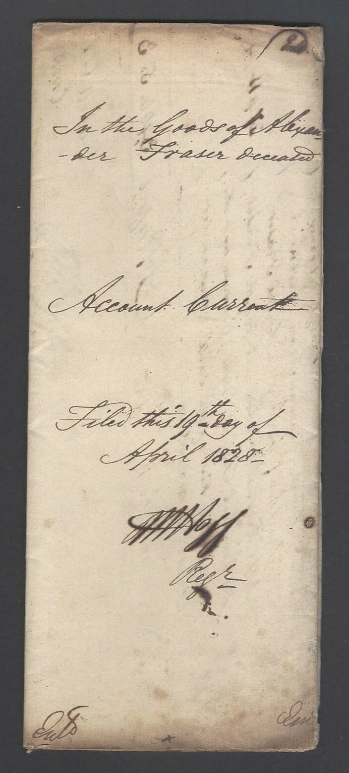 AOP India 1828 Supreme Court, Fort Williams, Calcutta document