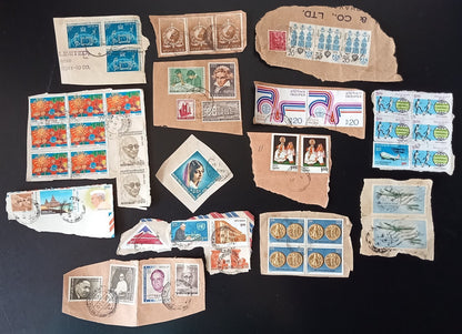 India unpicked on paper commemorative mix (200)