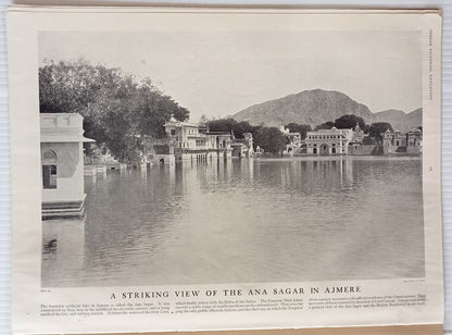 INDIAN PICTORAL EDUCATION 1929.30 Voll.1 No.5 Temples, Rivers,Salt, Dancing Girl