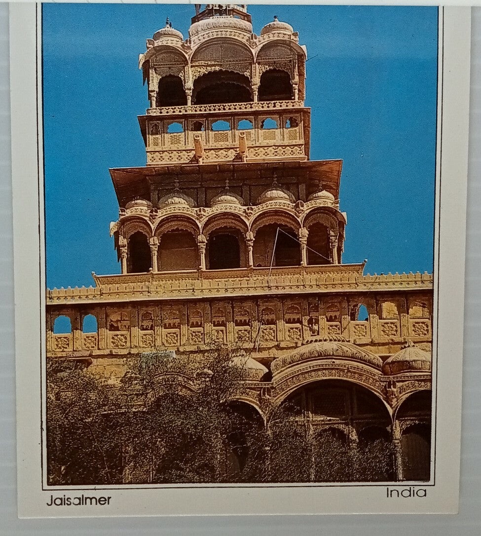 AOP India JAISALMER booklet of 10 postcards