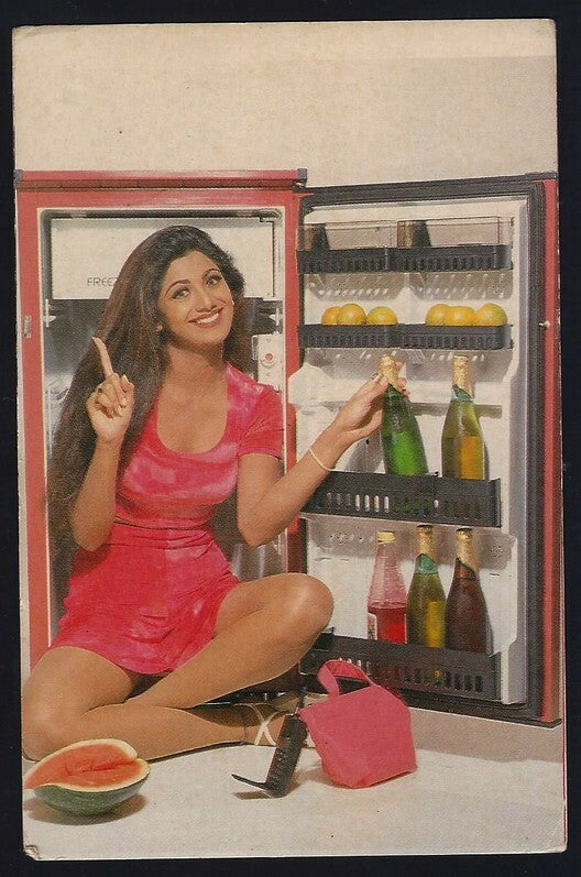 AOP India Bollywood SHILPA SHETTY vintage postcard 