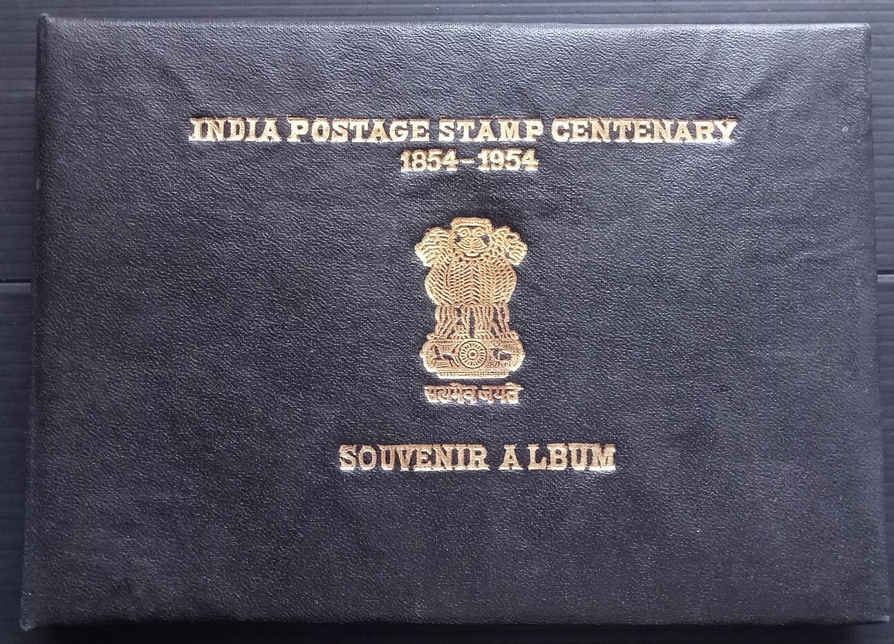 India 1954 Postage Stamp Centenary official album Replicas of all issued stamps