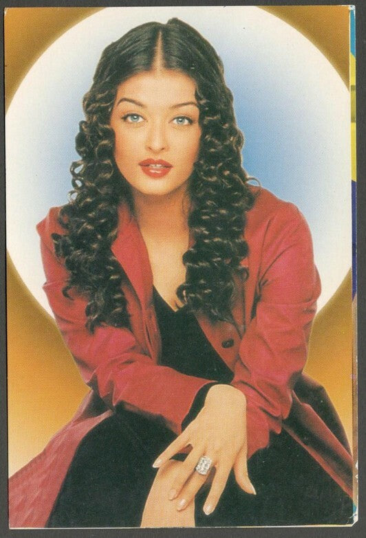 AOP India Bollywood vintage postcard AISHWARYA RAI